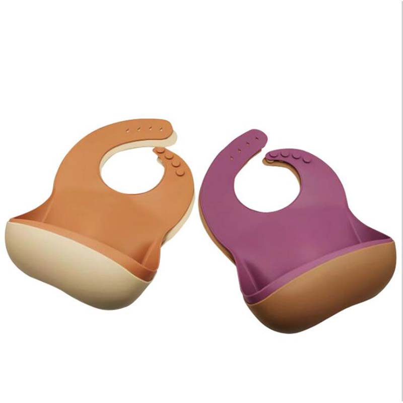 Silicone Feeding Pocket Bibs